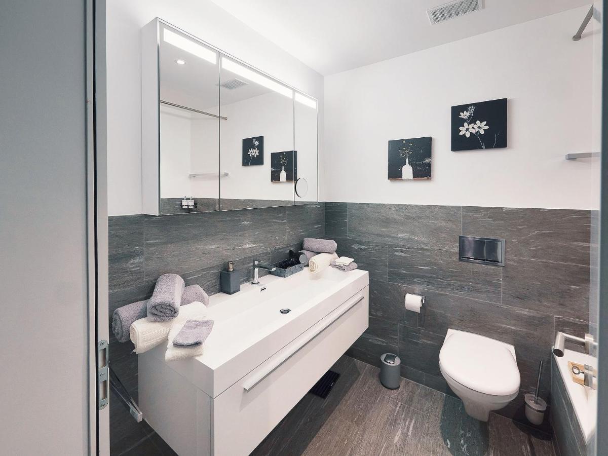 Montanas - Luxuswohnung Mit Kamin - Nahe Caumasee & Talstation فيلمز المظهر الخارجي الصورة