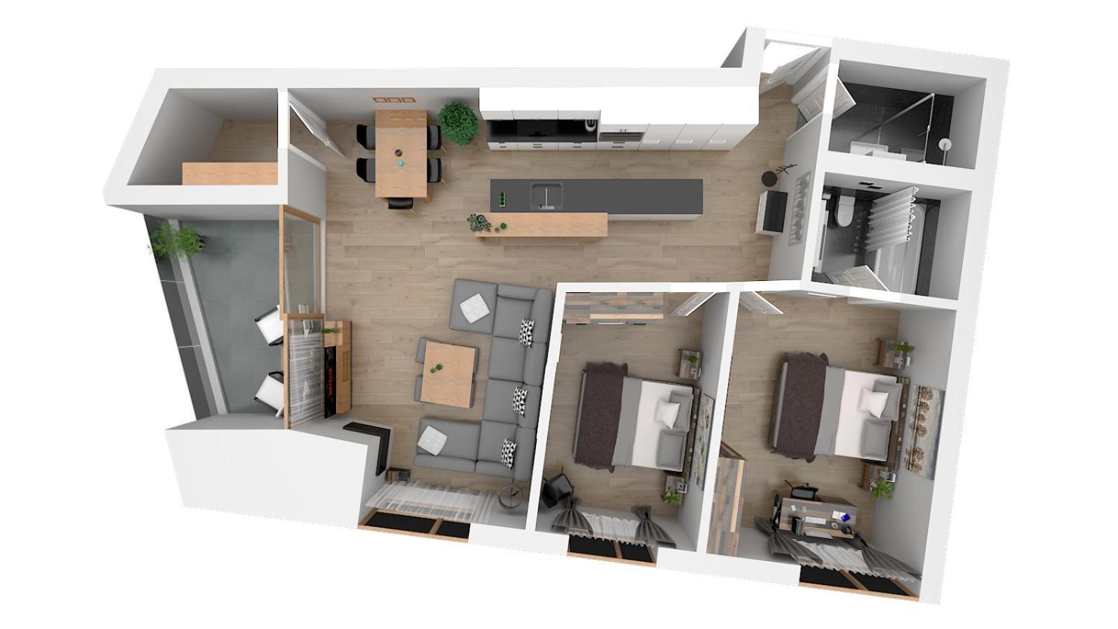 Montanas - Luxuswohnung Mit Kamin - Nahe Caumasee & Talstation فيلمز المظهر الخارجي الصورة